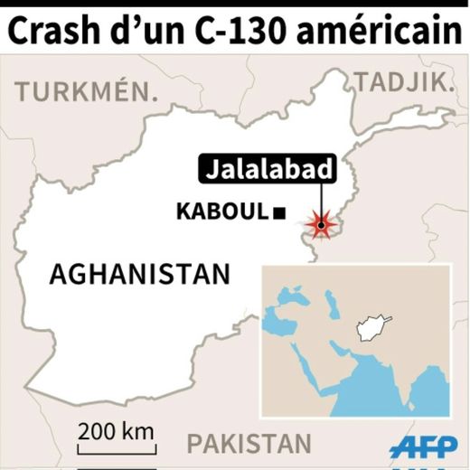 Crash d'un C-130 américain