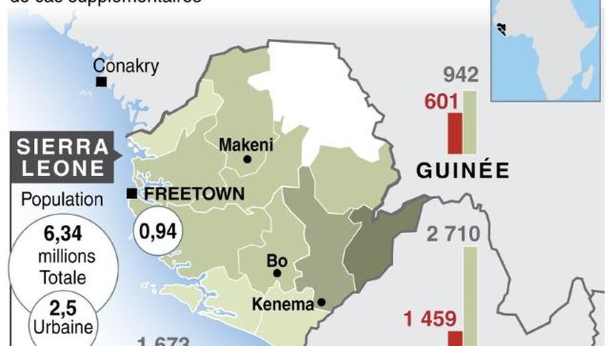 Ebola : 6 millions d'habitants confinés