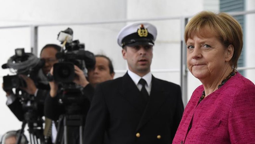 Angela Merkel le 19 septembre 2014 à Berlin