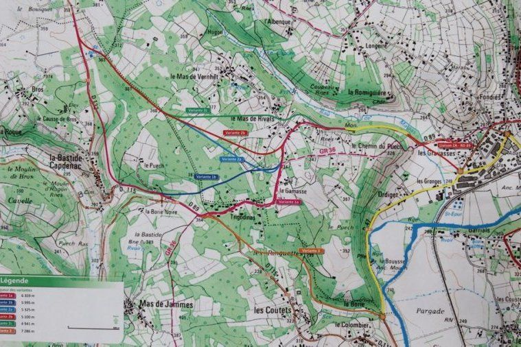Depuis 2013, le Département a multiplié les variantes de tracés.