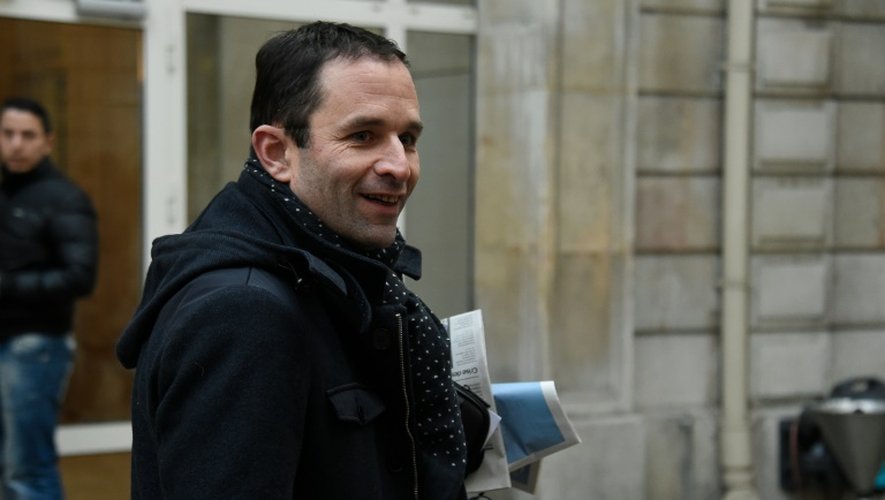 Benoît Hamon, le 7 mars 2016 à Paris