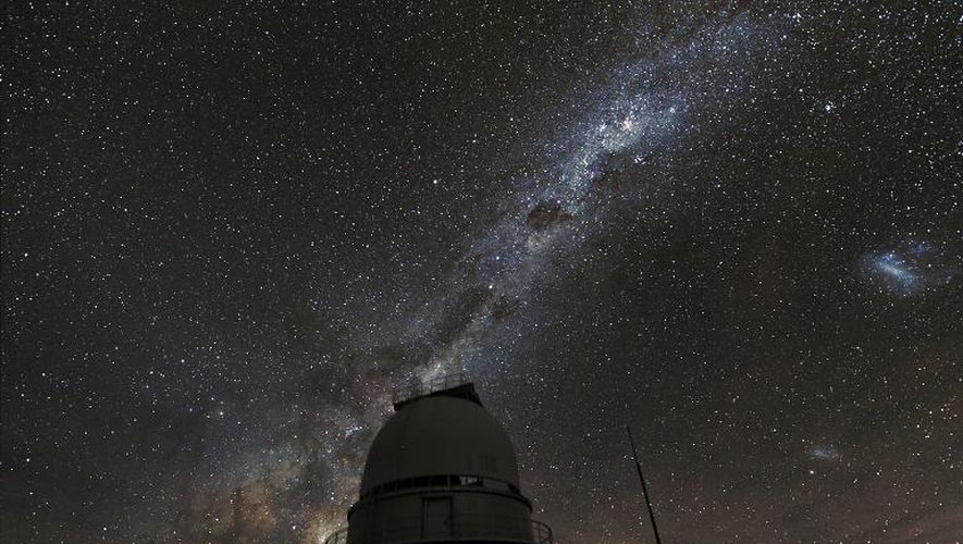 Photo de l'Observatoire européen du Sud montrant la voie lactée, le 11 janvier 2012