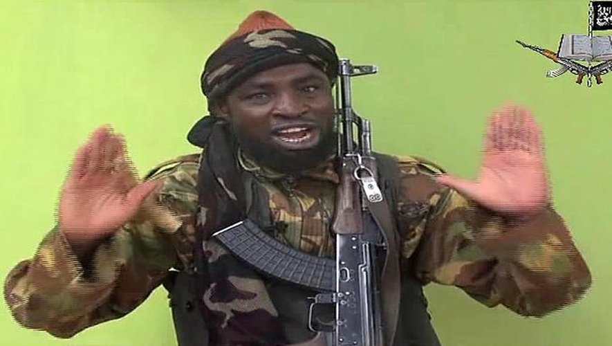 Une capture de vidéo du 12 mai 2014 diffusée par le groupe islamiste nigerian  Boko Haram dans laquelle intervient son chef présumé Abubakar Shekau