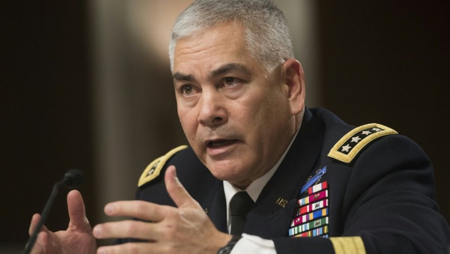 Le général américain John Campbell, le 12 février 2015 au Capitole, à Washington