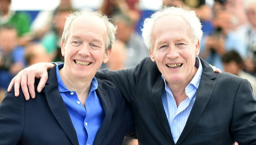 Luc and Jean-Pierre Dardenne le 18 mai 2016 à Cannes où ils présentaient "La Fille Inconnue"