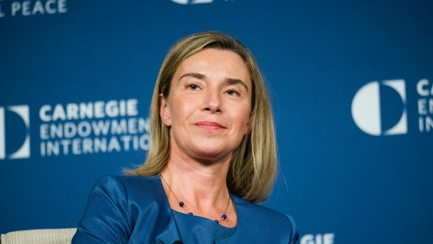 La chef de la diplomatie de l'UE Federica Mogherini, le 21 juillet 2016