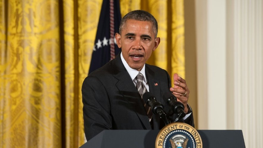 Le président américain Barack Obama, le 7 octobre 2015 à la Maison Blanche, à Washington