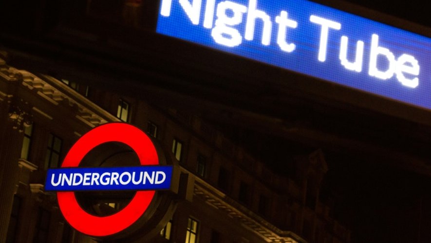 Londres se dote du métro de nuit, dans la nuit du 19 au 20 août