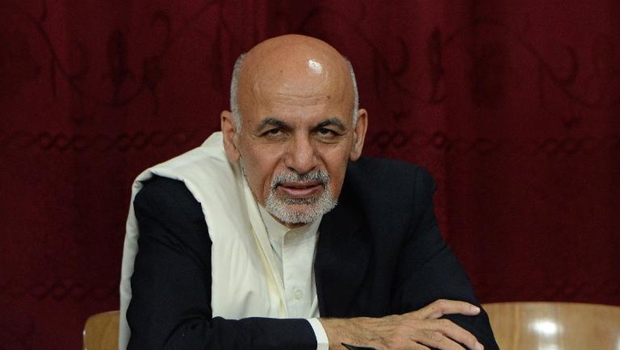 Le président afghan Ashraf Ghani le 30 septembre 2014 à Kaboul