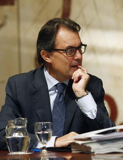 Le président de la région de Catalogne Artur Mas, le 30 septembre 2014 à Barcelone