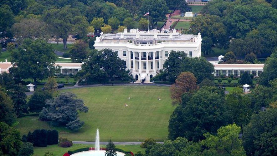 La Maison Blanche à Washington, dont la sécurité est remise en cause, le 1er octobre 2014