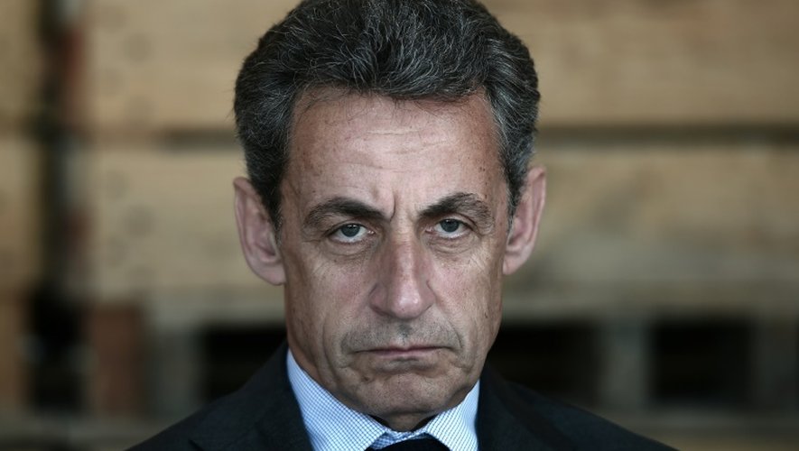 L'ex-président français Nicolas Sarkozy à Kriegsheim, dans l'est de la France, le 9 juillet 2016