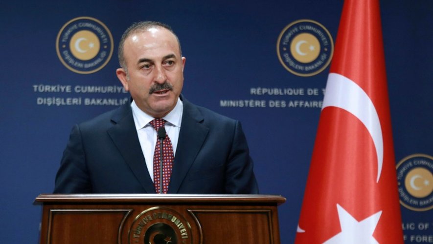 Le ministre des Affaires étrangères turc, Mevlut Cavusoglu, à Ankara le 12 août 2016
