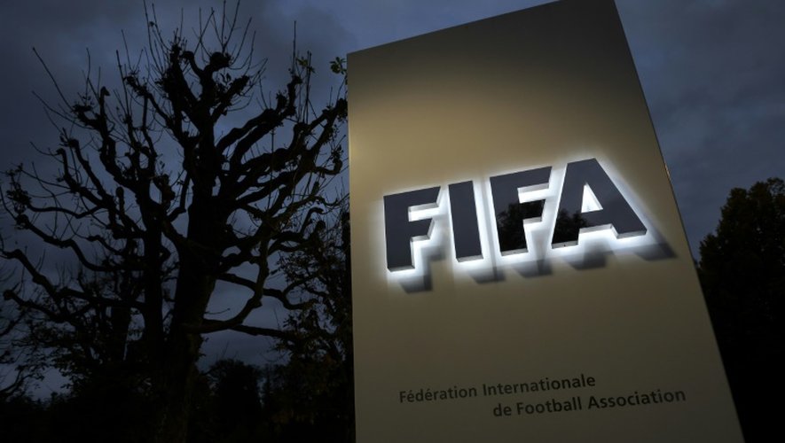 L'entrée du siège de la Fifa, le 8 octobre 2015 à Zurich