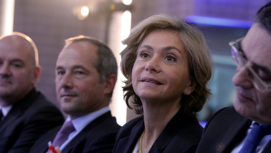 La présidente de la région Ile-de-France, Valérie Pécresse, le 8 juin 2016 à La Défense