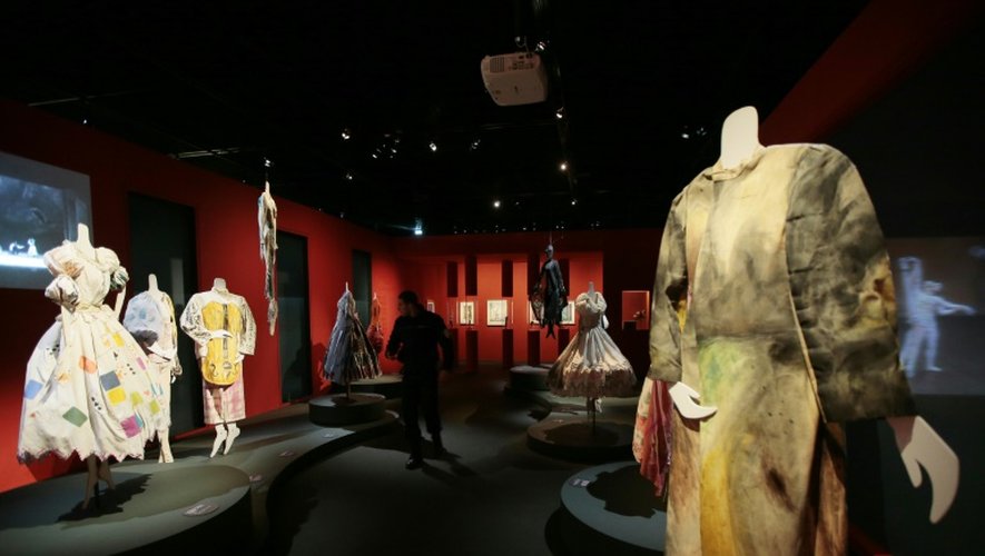 Des costumes de Chagall exposés le 9 octobre 2015 à la Philharmonie de Paris