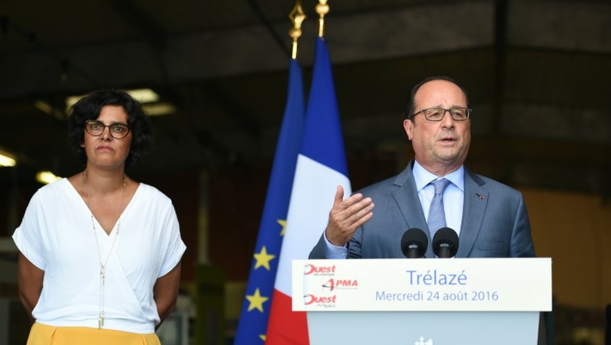 Avant la publication des chiffres, le président François Hollande s'était félicité, lors d'un déplacement dans le Maine-et-Loire, de la "tendance" à la "baisse du chômage" depuis le début de l'année