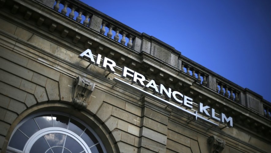 Le siège d'Air Franc KLM le 9 octobre 2015 à Paris