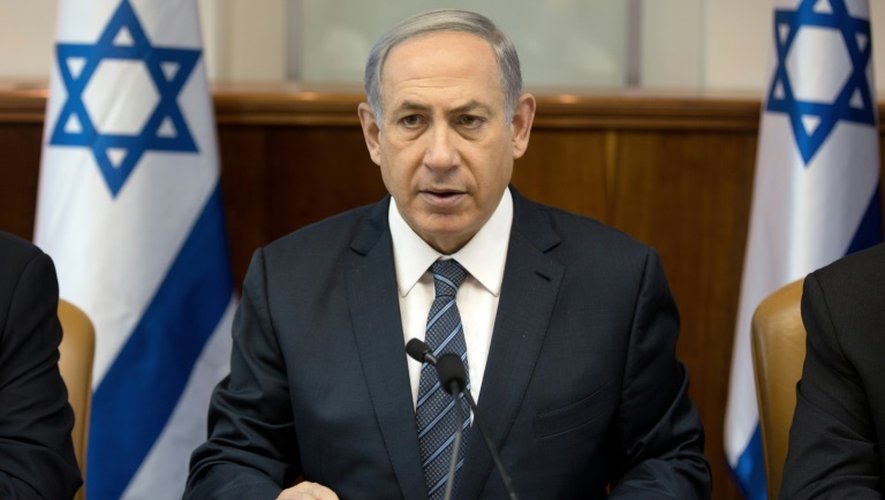 Le Premier ministre israélien Benjamin Netanyahu à Jérusalem le 6 septembre 2015