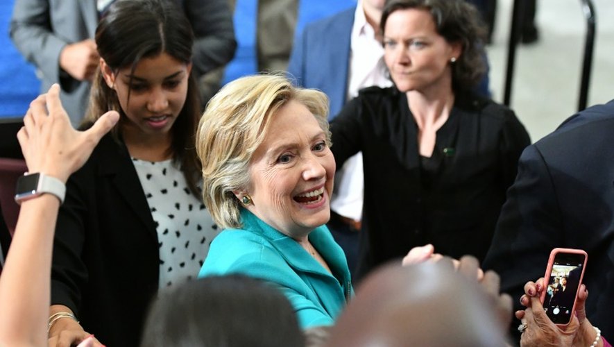 La candidate démocrate à la présidentielle américaine, Hillary Clinton, en campagne à Reno, au Nevada, le 25 août 2016