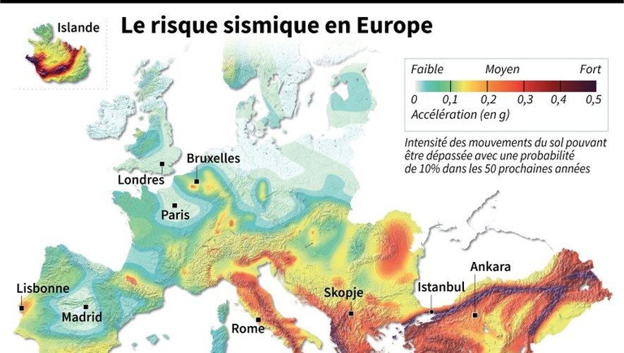 Le risque sismique en Europe