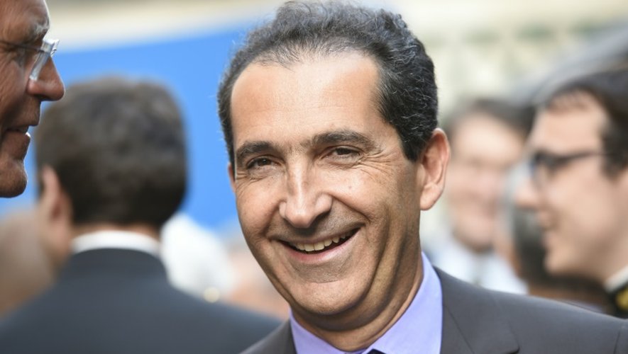 Le patron d'Altice de Numéricable-SFR (Altice) Patrick Drahi à Paris, le 24 juin 2015
