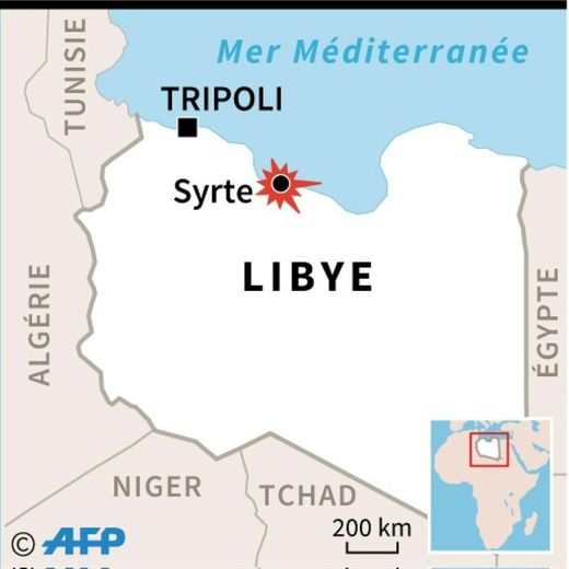 Syrte en Libye