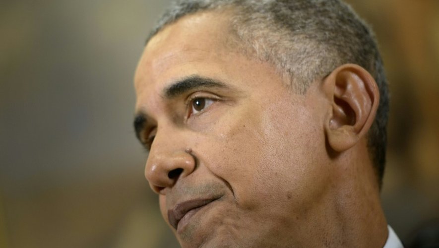 Le président américain, Barack Obama, annonce qu'il renonce au retrait des troupes d'Afghanistan avant son départ de la Maison blanche, le 15 octobre 2015 à Washington