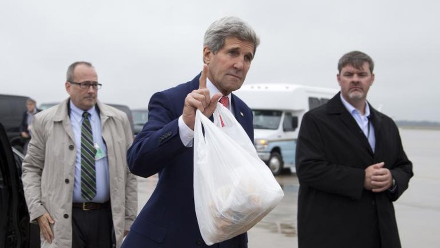 Le secrétaire d'Etat américain John Kerry à Maryland le 11 octobre 2014