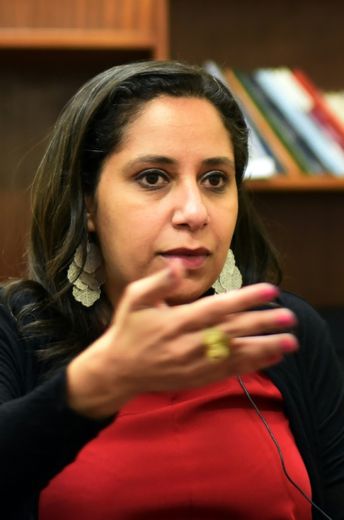 Mozn Hassan, directrice éxécutive de Nazra for Feminist studies au Caire le 26 juillet 2016