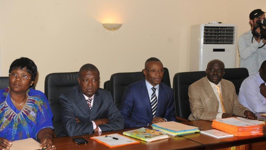 Réunion de la commission électorale gabonaise, le 31 août à Libreville