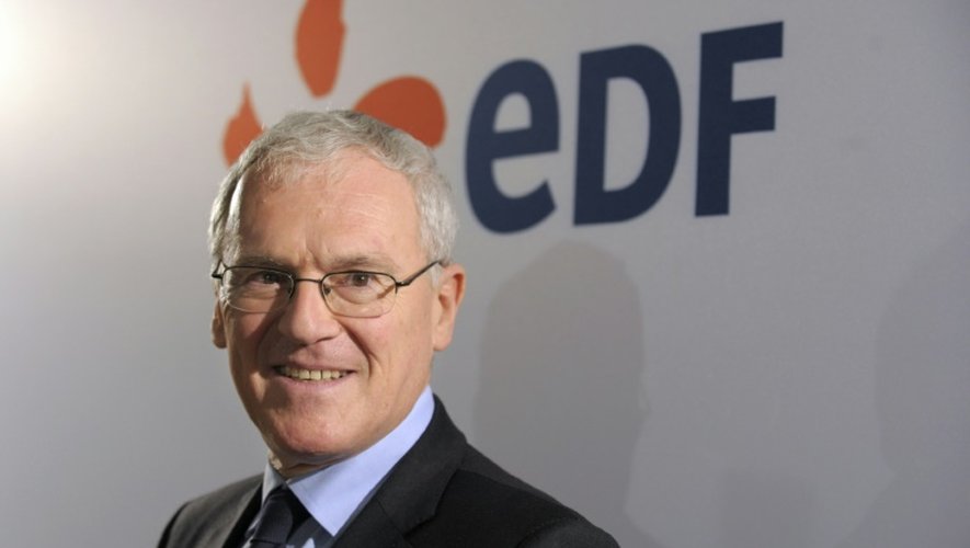 Le PDG d'EDF Jean-Bernard Lévy le 12 février 2015 à Paris