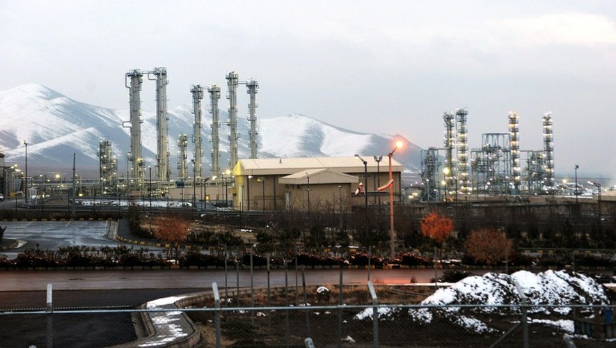 Le réacteur à eau lourde d'Arak, en Iran, le 15 janvier 2011