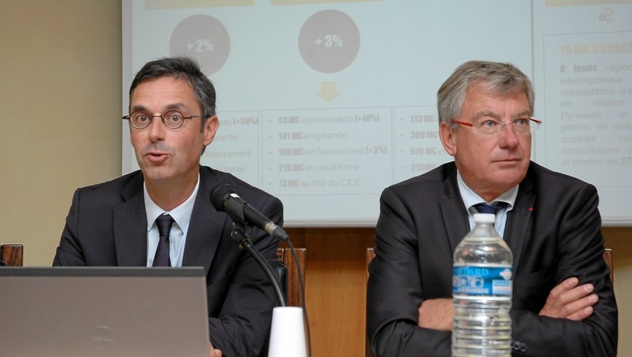 Laurent de Calbiac et Joël Darnaud ont exprimé leur volonté d’agir au plus près des entreprises.
