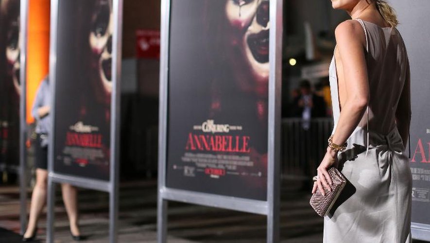 Projection du film "Annabelle" à Hollywood, le 29 septembre 2014