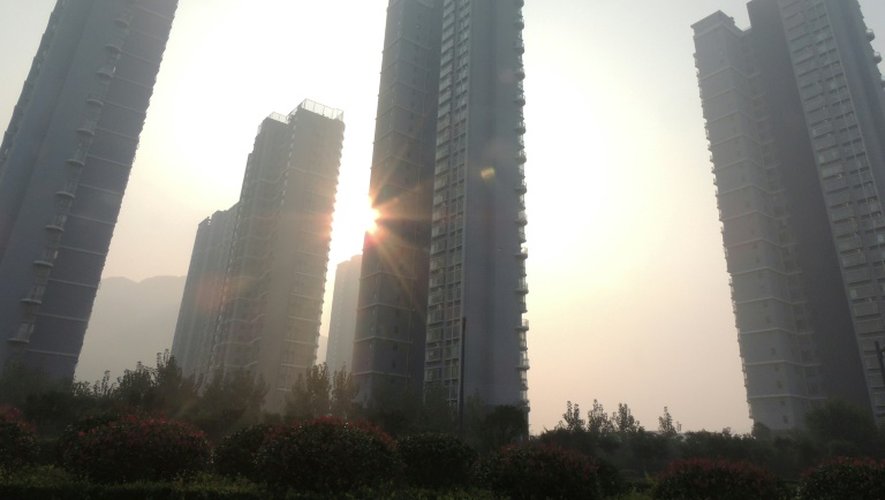Des immeubles à Lianyungang, dans la province chinoise du Jiangsu, le 18 octobre 2015