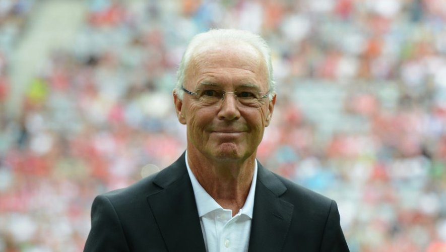 Franz Beckenbauer, le 24 juillet 2013 au stade de Munich