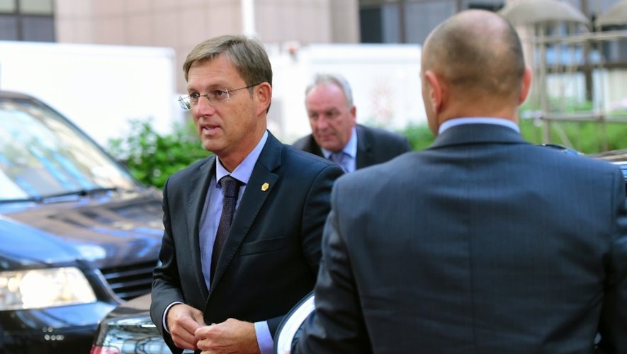 Le Premier ministre slovène Miro Cerar le 23 septembre 2015 à Bruxelles