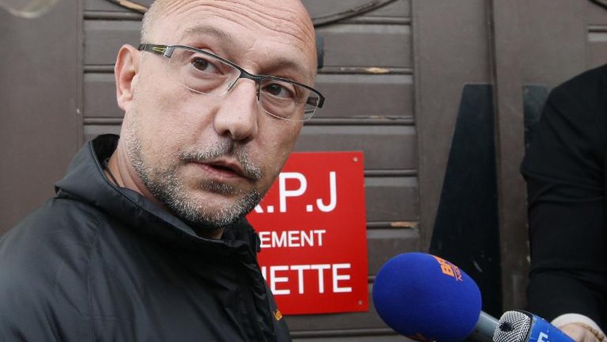 Xavier Capelet, l'avocat de l'homme  interpellé dans le cadre de l'enquête des jeunes femmes disparues, le 15 octobre 2014 à Perpignan