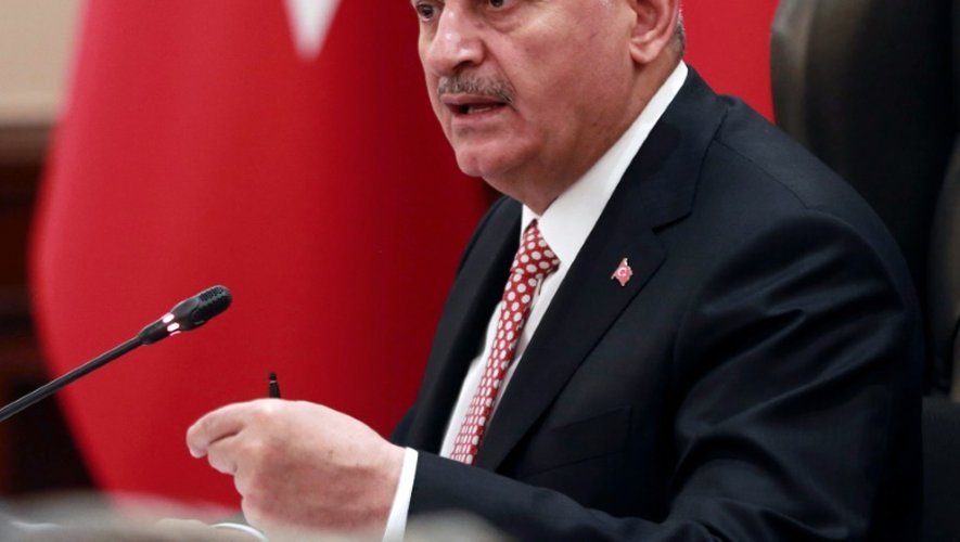 Le Premier ministre turc Binali Yildirim à Ankara, le 2 septembre 2016