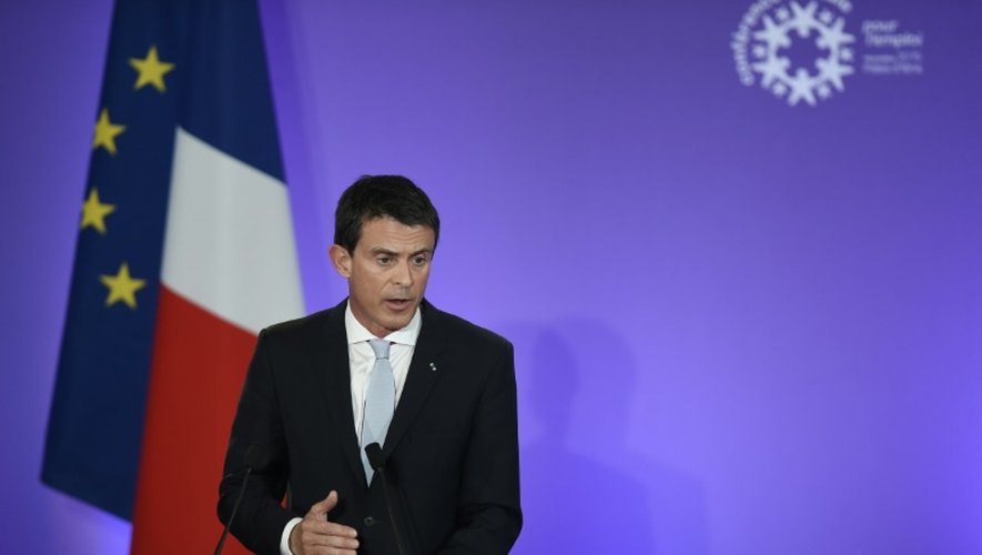 Manuel Valls le 19 octobre 2015 à Paris