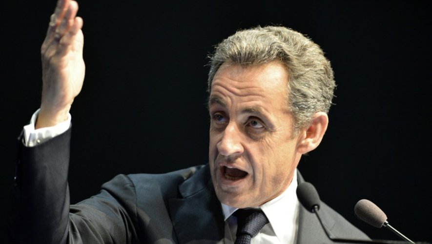 Nicolas Sarkozy le 14 octobre 2015 à Limoges