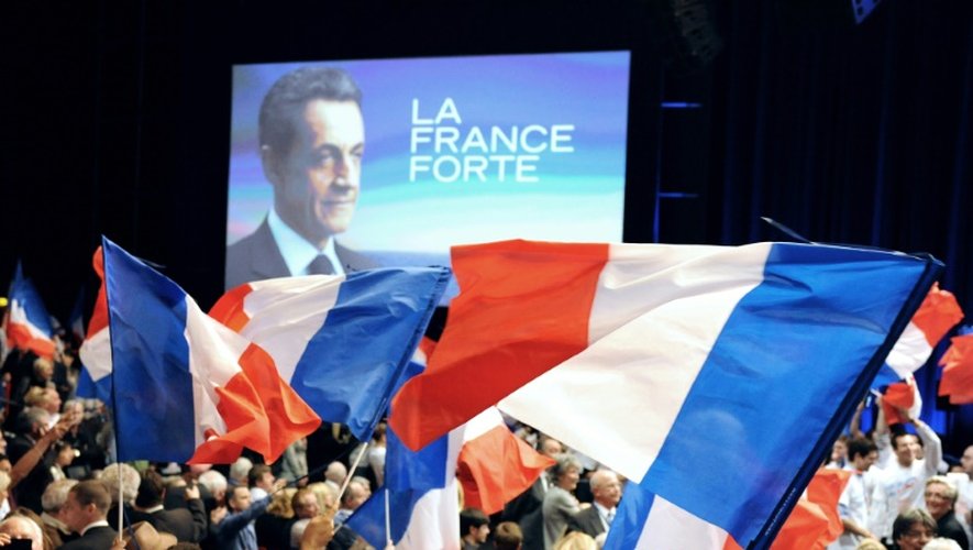 Meeting électoral de  Nicolas Sarkozy le 28 février 2012 à Montpellier
