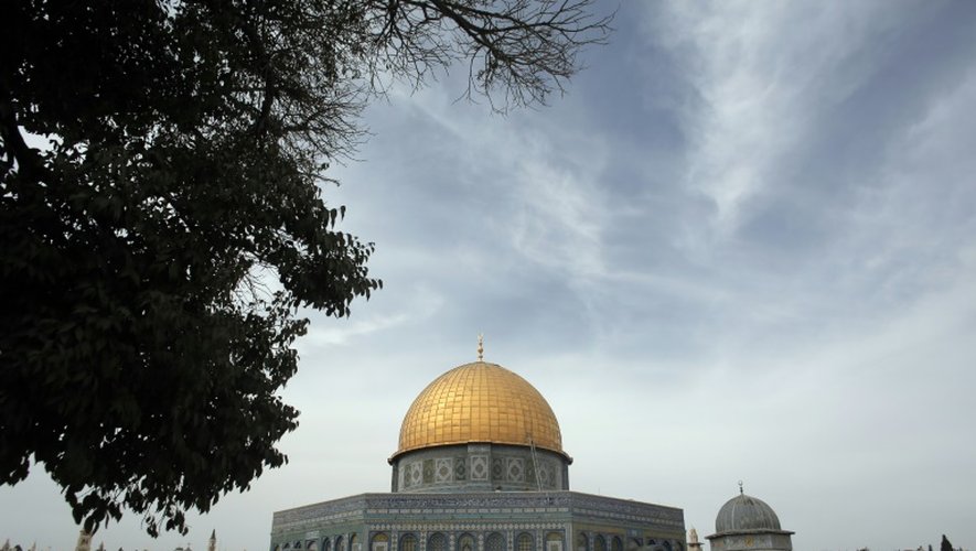 La mosquée Al-Aqsa à Jérusalem le 23 octobre 2015