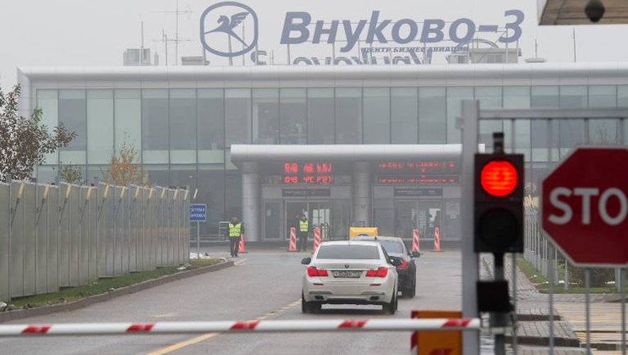 L'aéroport Vnukovo de Moscou, le 21 octobre 2014, lieu de l'accident qui a coûté la vie au PDG de Total Christophe de Margerie