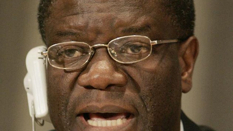 Le Dr Denis Mukwege, directeur de la clinique de Bukavu en République démocratique du Congo, aux Nations Unies à New York le 30 novembre 2006
