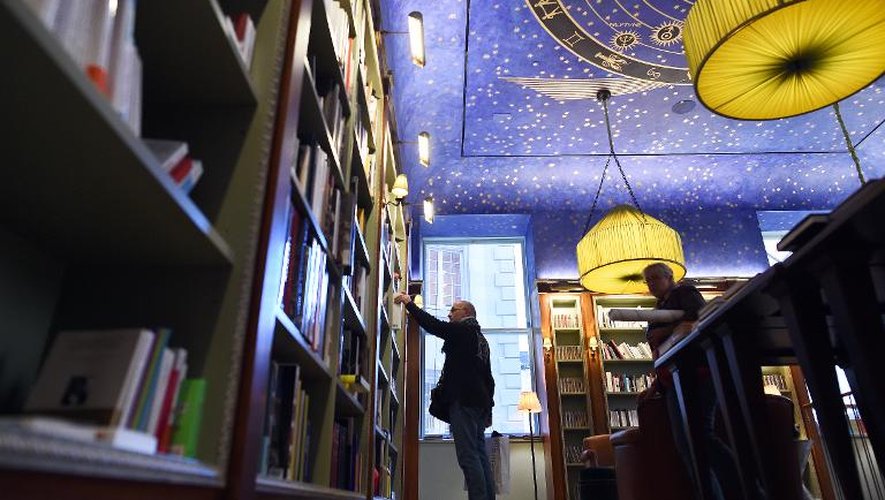 La librairie Albertine à New York,  dédiée aux lettres françaises, le 21 octobre 2014