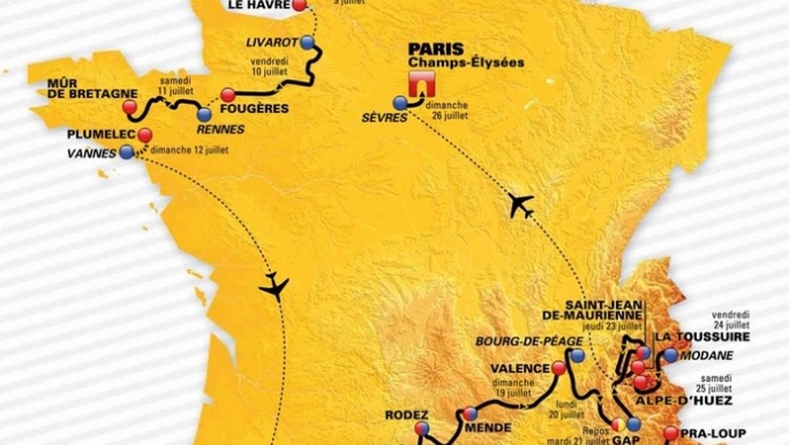 "Le Tour à Rodez coûtera zéro euro aux contribuables ruthénois"