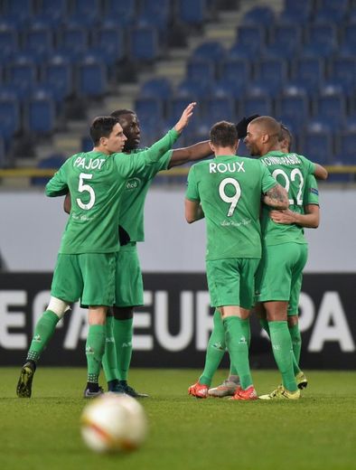 Les Stéphanois se sont imposés à Dniepropetrovsk grâce au but inscrit par Romain Hamouma, en Europa League, le 22 octobre 2015