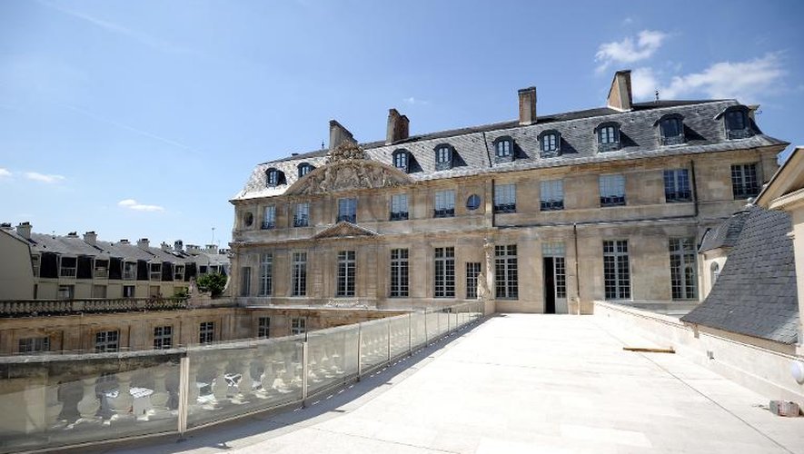 Image du 16 mai 2014 du musée Picasso rénové, à l'Hôtel Salé à Paris